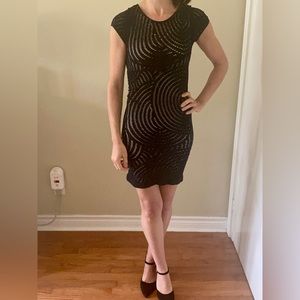 Vintage Little Black Dress (LBD) - Small